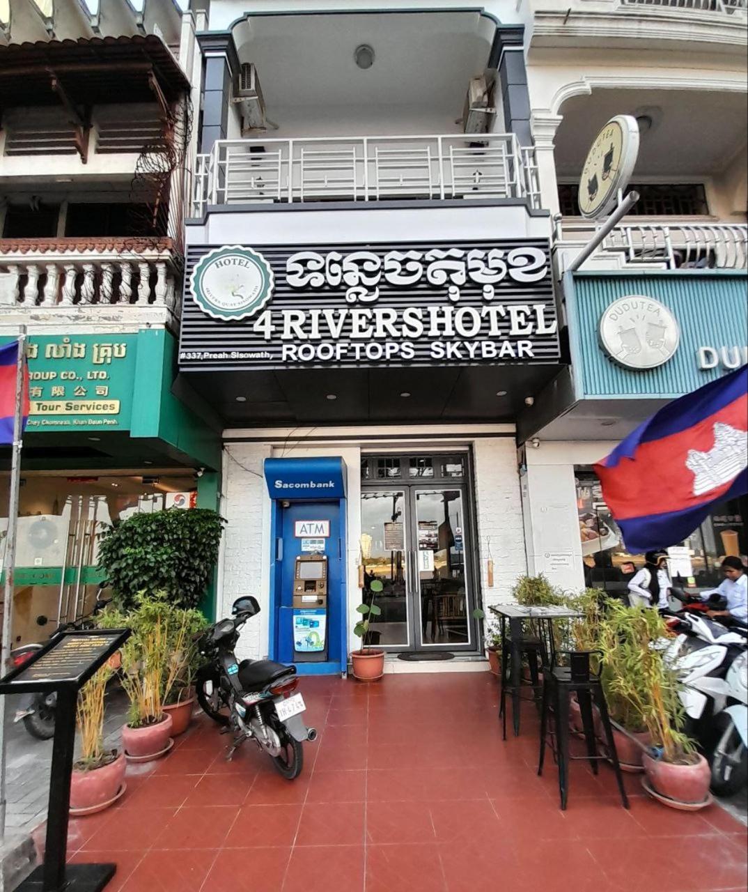 4 Rivers Hotel Phnom Penh Eksteriør billede